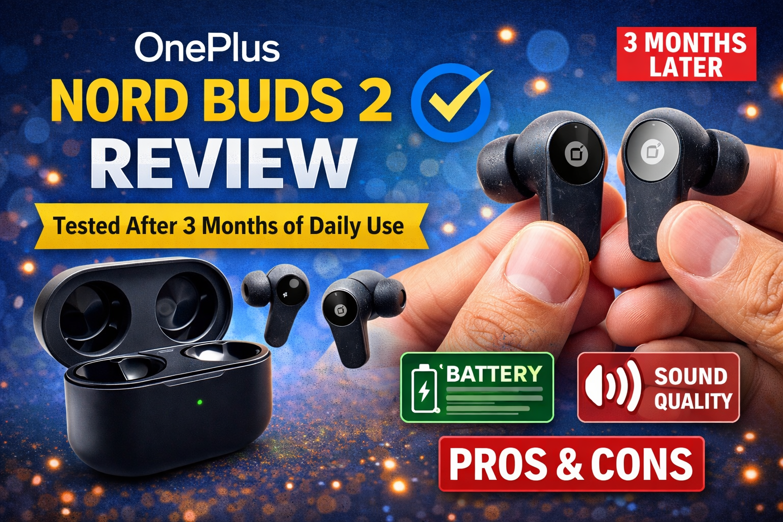 OnePlus Nord Buds 2 True Wireless Earbuds Review