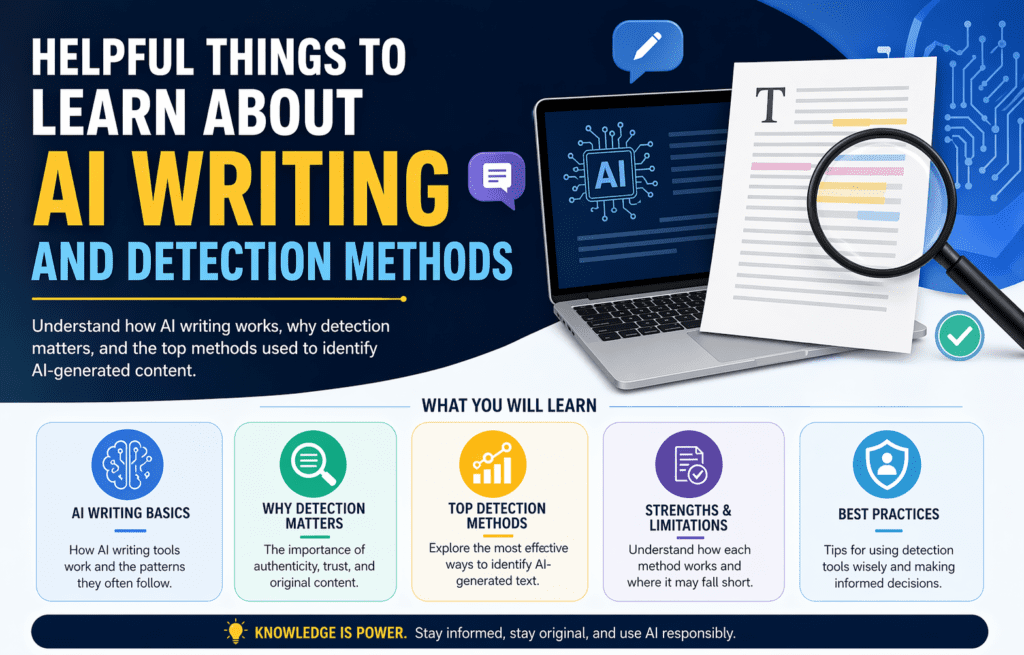 Helpful Things To Learn About AI Writing And Detection Methods