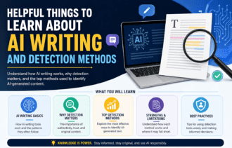 Helpful Things To Learn About AI Writing And Detection Methods