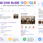 Cha Cha Slide Google what I discovered when I searched it on Google