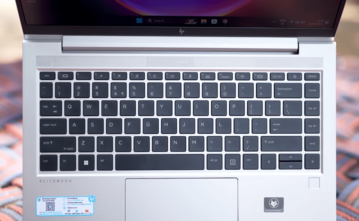 Keyboard and Trackpad