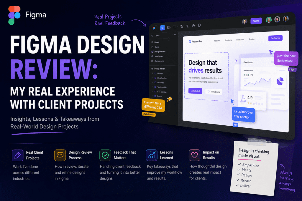 Figma Design Review: My Real Experience with Client Projects