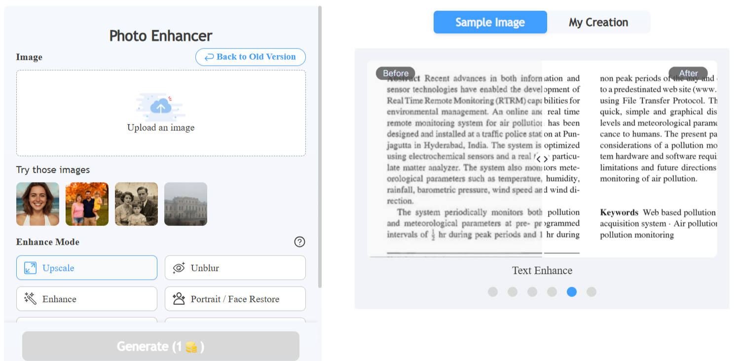 Increasing Resolution of Images