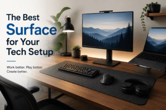 The Best Surface for Your Tech Setup Probably Isn’t the One That Matches Your Monitor