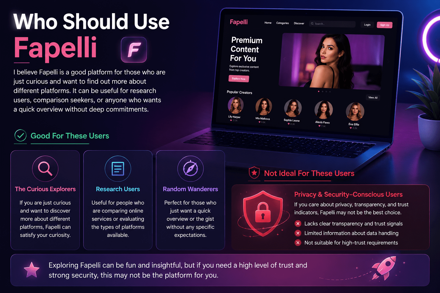Who Should Use Fapelli