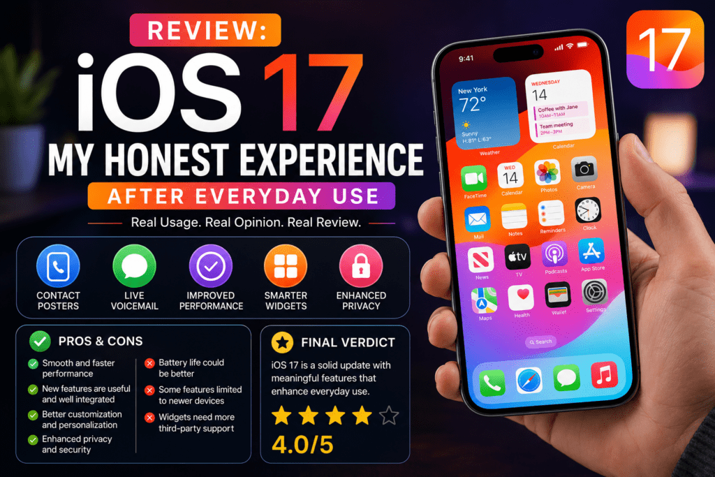 iOS 17 Review: My Honest Experience After Everyday Use