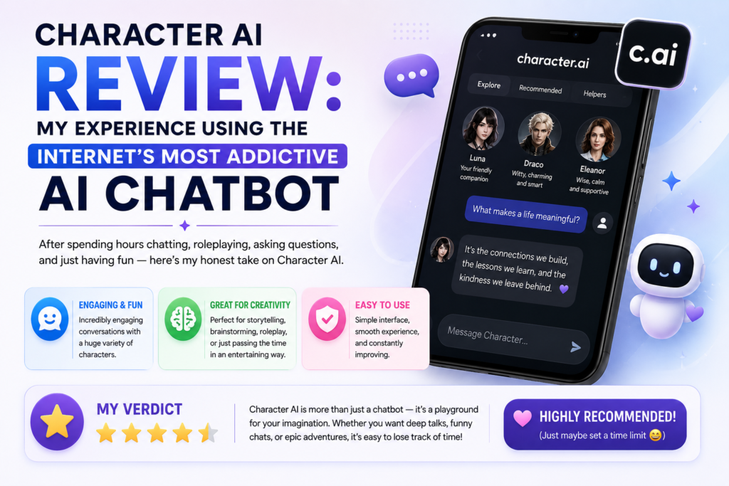 Character AI Review: My Experience Using the Internet’s Most Addictive AI Chatbot