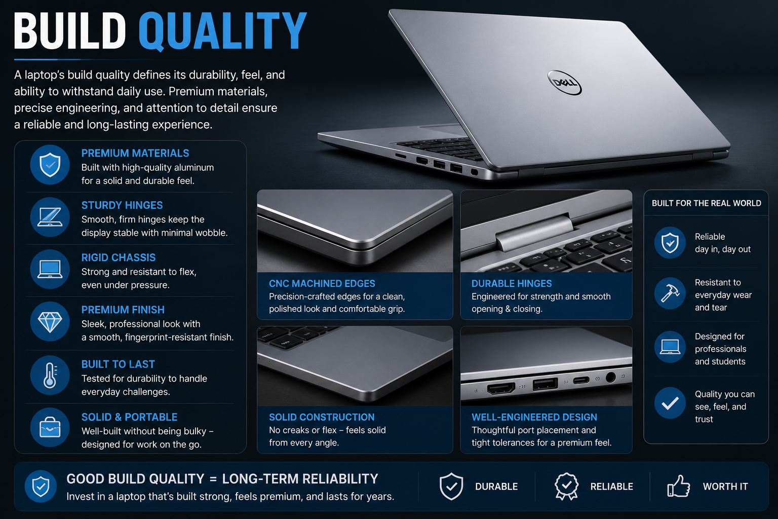 Dell Pro 14 Plus Build quality