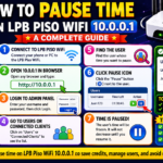 How to Pause Time on LPB Piso WiFi 10.0.0.1: A Complete Guide