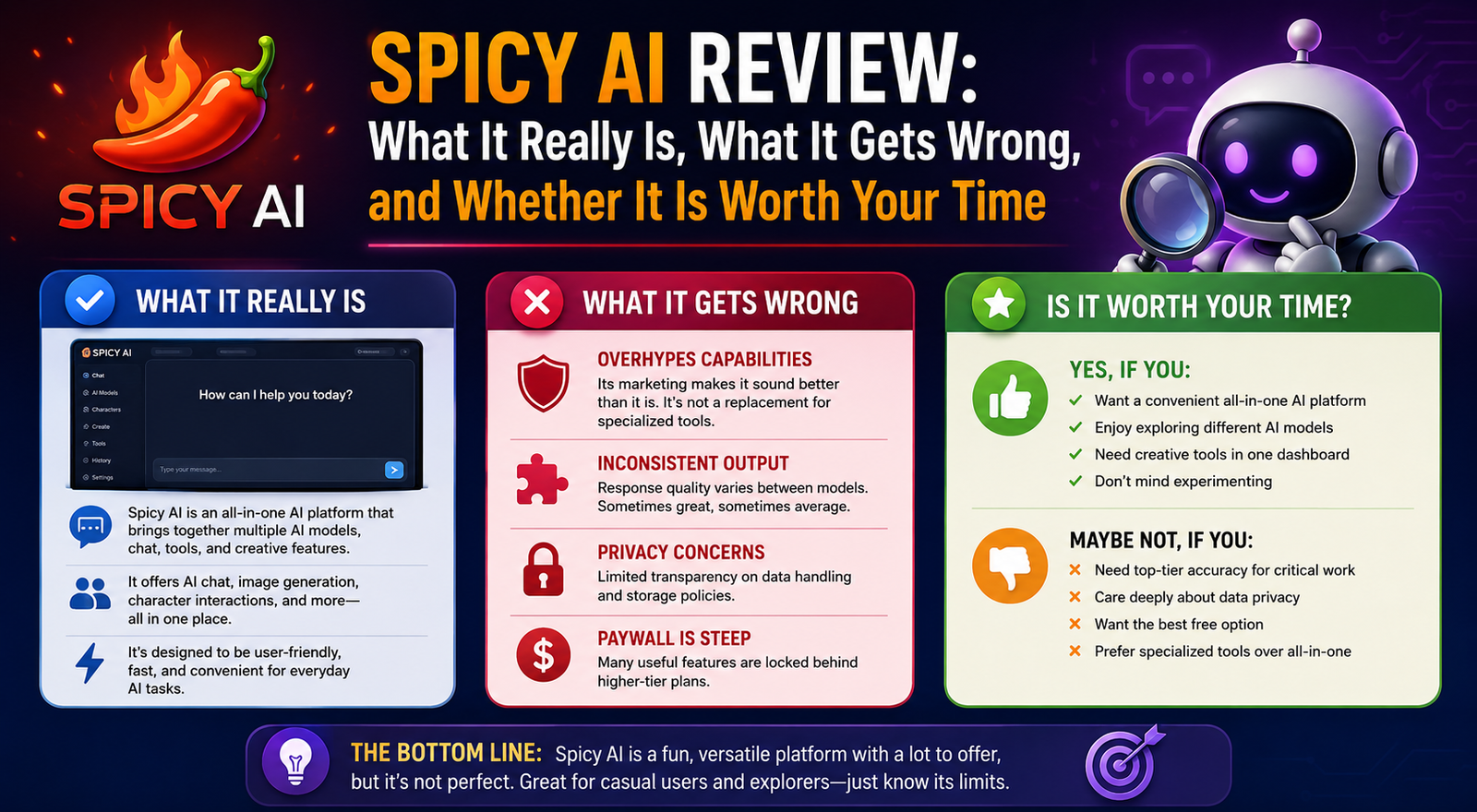 Spicy AI Review: What It Really Is, What It Gets Wrong, and Whether It Is Worth Your Time