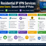 7 Best Residential IP VPN Services for Home Users: Secure Static IP Picks