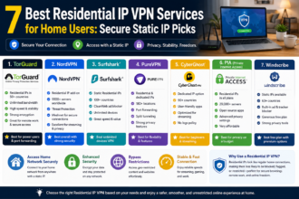7 Best Residential IP VPN Services for Home Users: Secure Static IP Picks