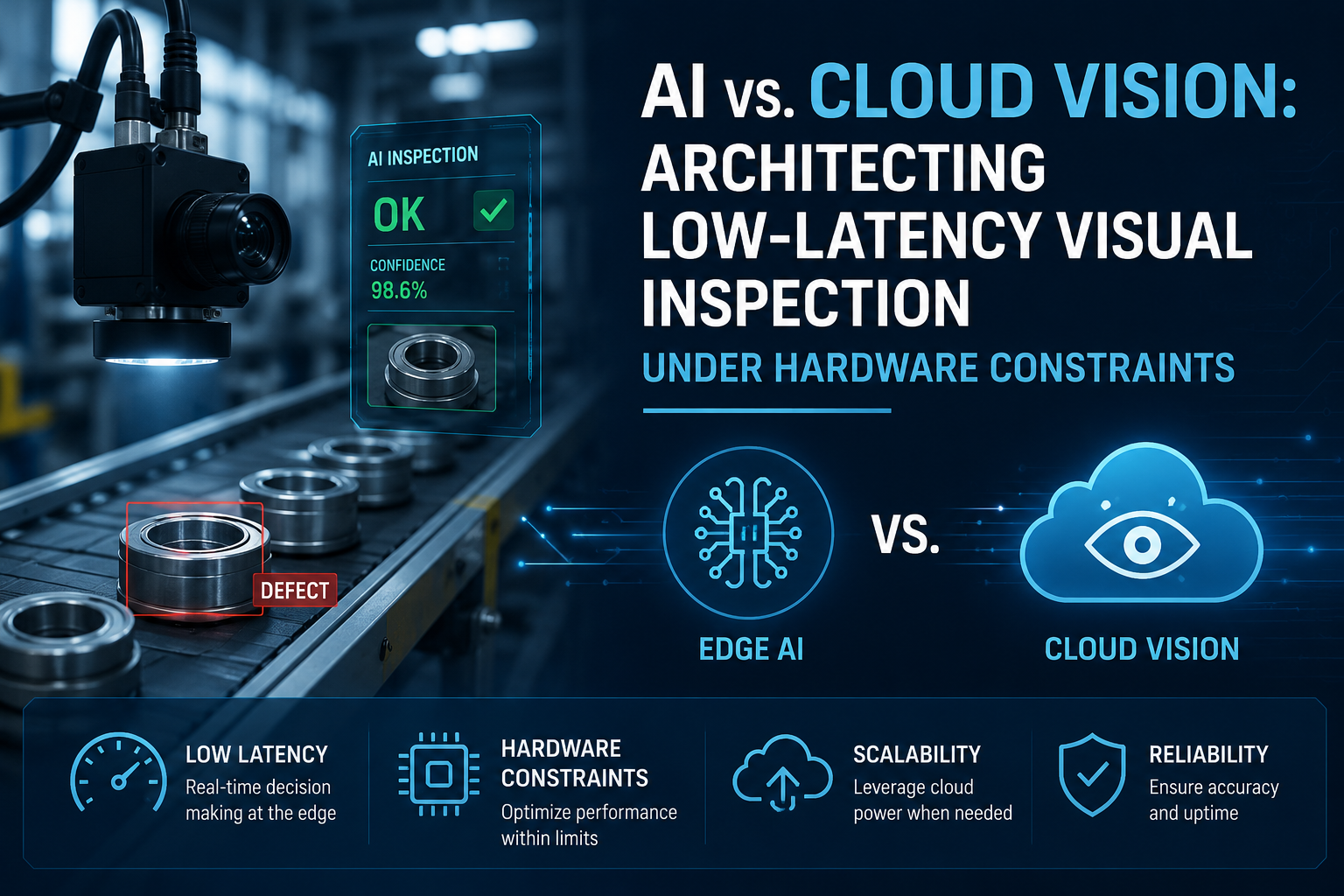 AI vs. Cloud Vision: Architecting Low-Latency Visual Inspection Under Hardware Constraints