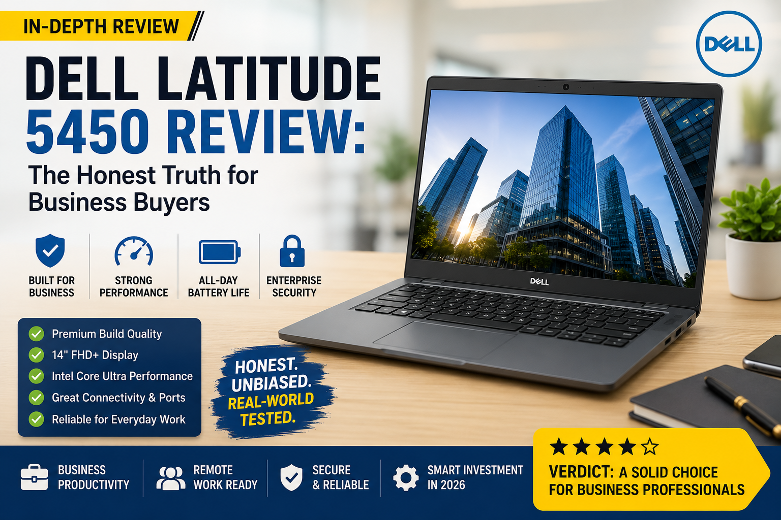 Dell Latitude 5450 Review: The Honest Truth for Business Buyers