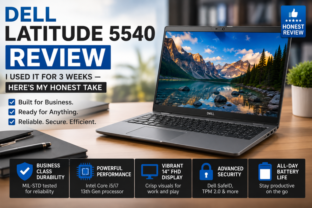 Dell Latitude 5540 Review: I Used It for 3 Weeks — Here’s My Honest Take