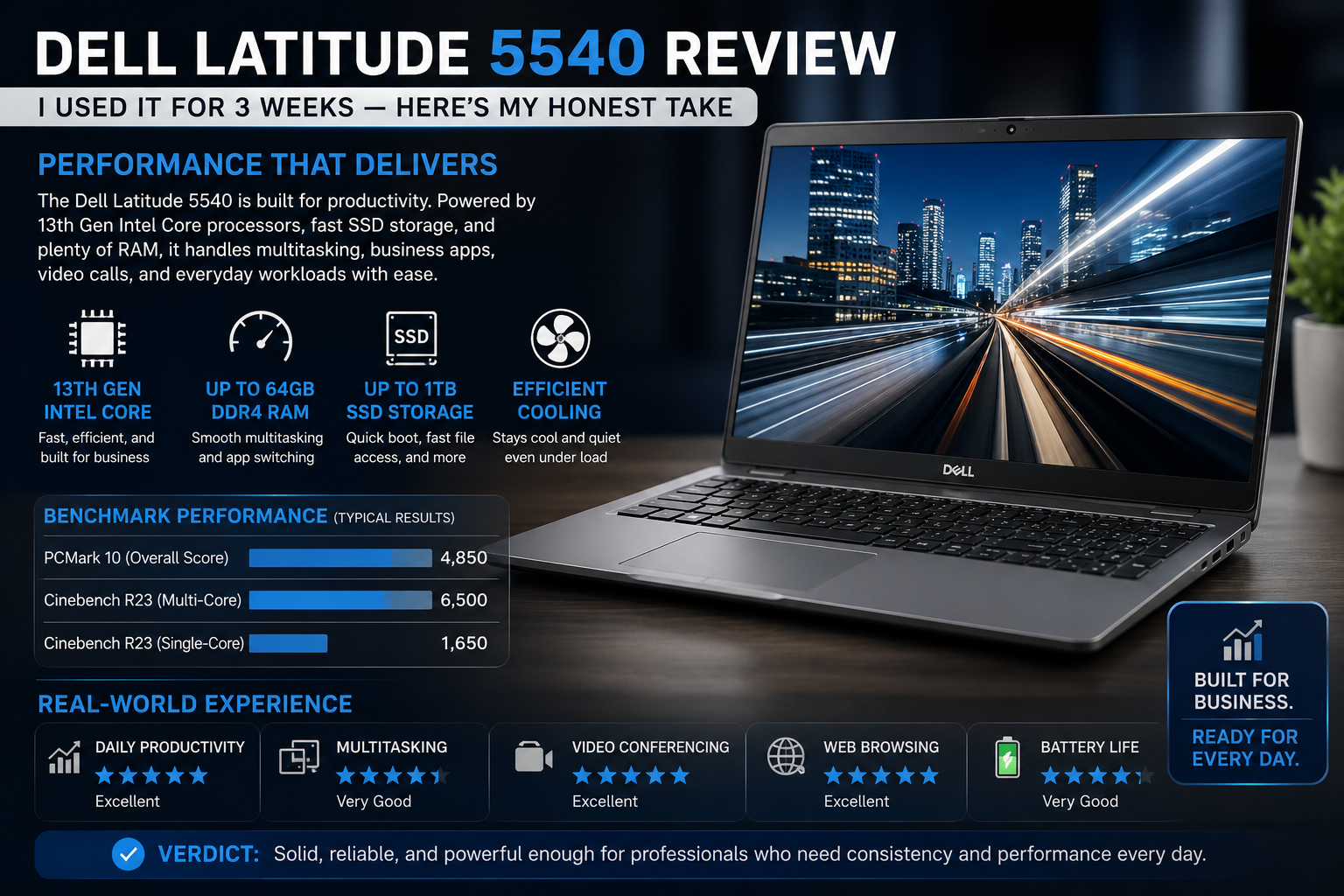 Dell Latitude 5540 Performance