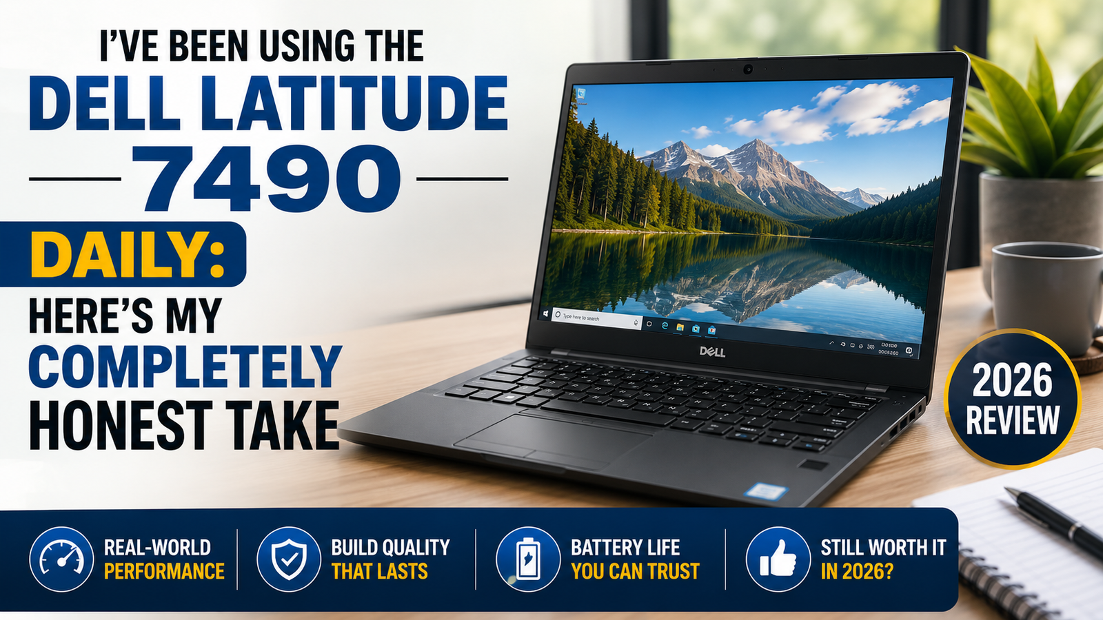 I’ve Been Using the Dell Latitude 7490 Daily: Here’s My Completely Honest Take