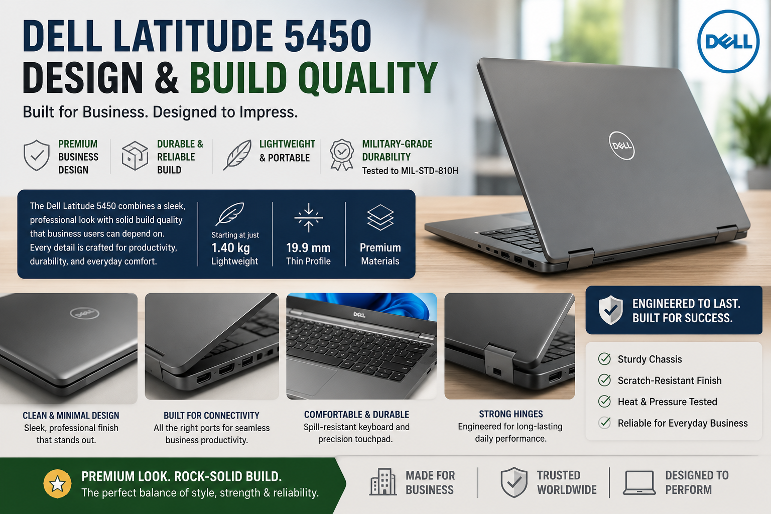 Dell 5450 Design & Build Quality