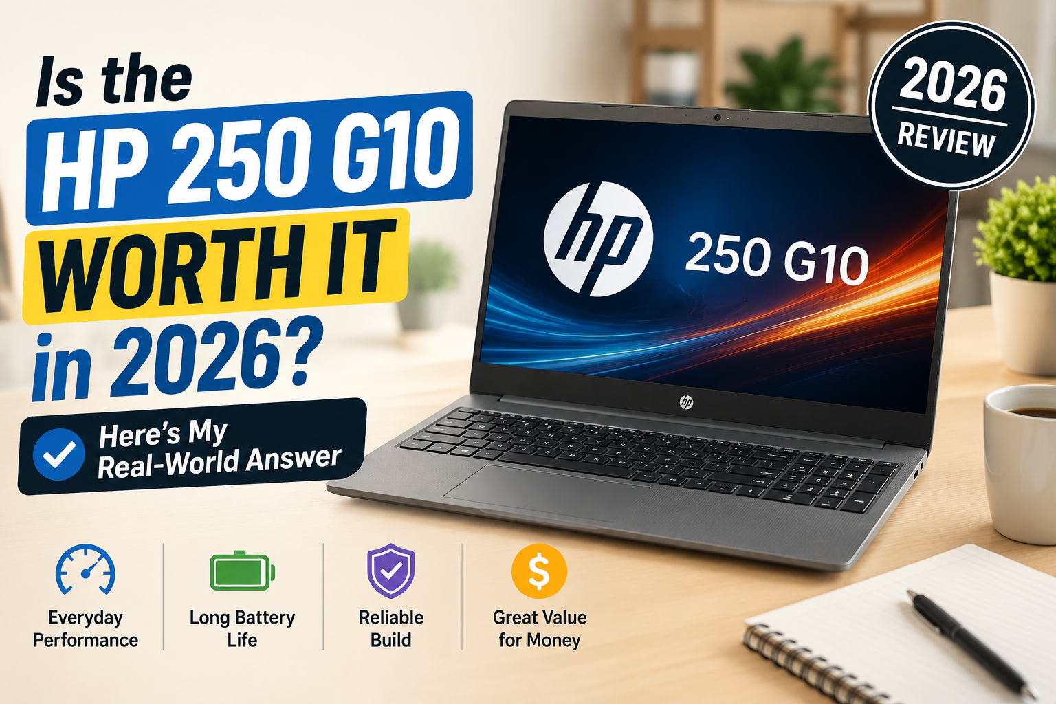 Is the HP 250 G10 Worth It in 2026? Here’s My Real-World Answer