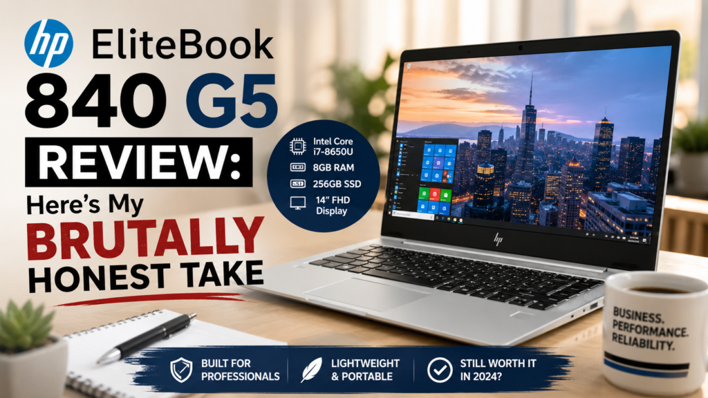 HP EliteBook 840 G5 Review: Here’s My Brutally Honest Take