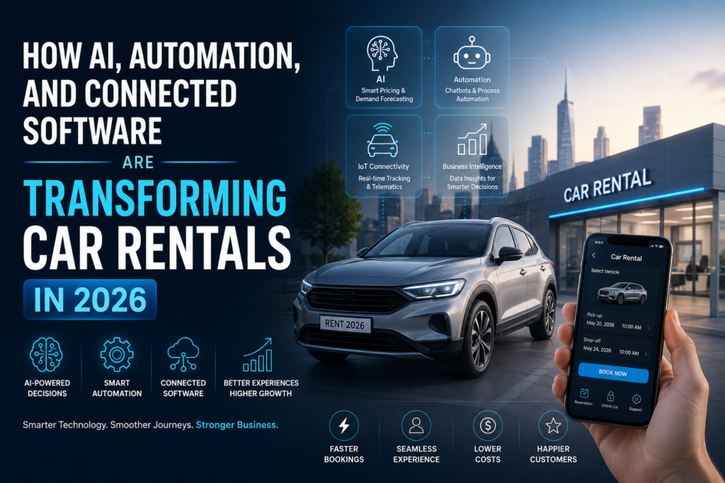 How AI, Automation, and Connected Software Are Transforming Car Rentals in 2026