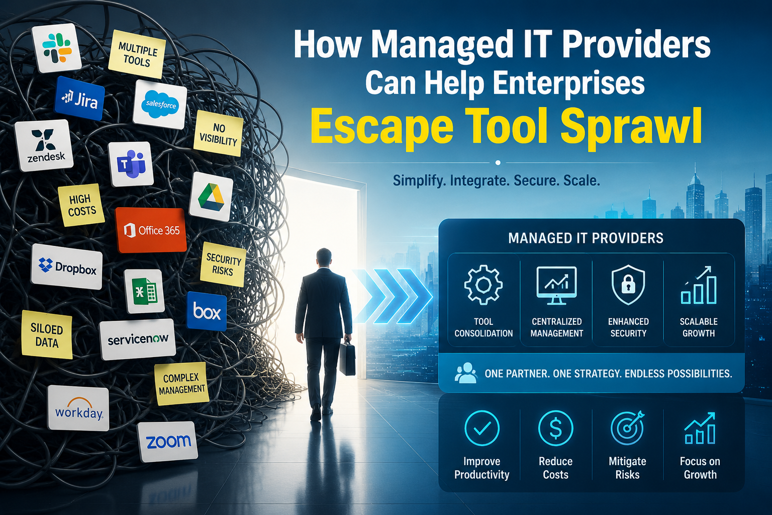 How Managed IT Providers Can Help Enterprises Escape Tool Sprawl