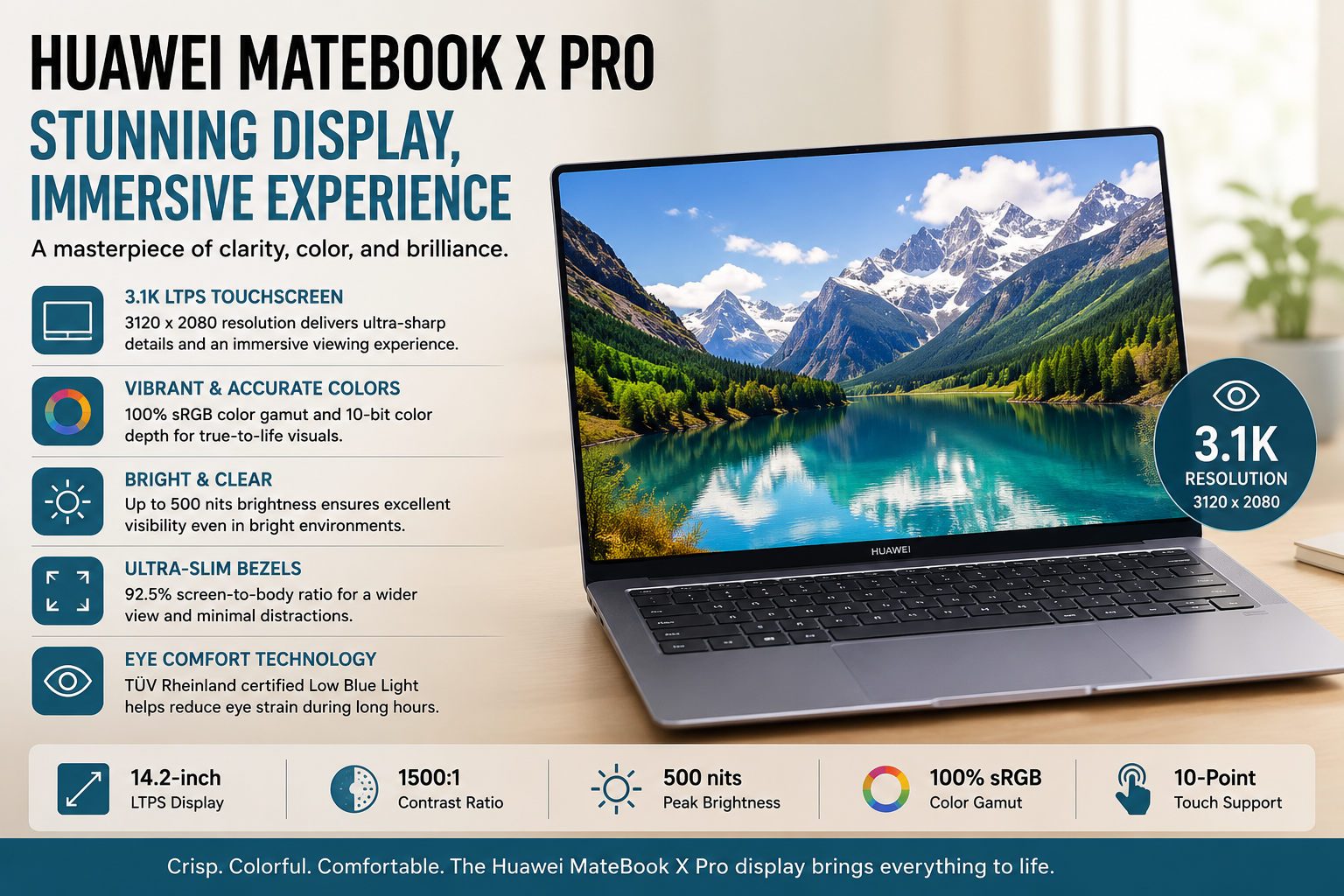 Huawei MateBook X Pro Display