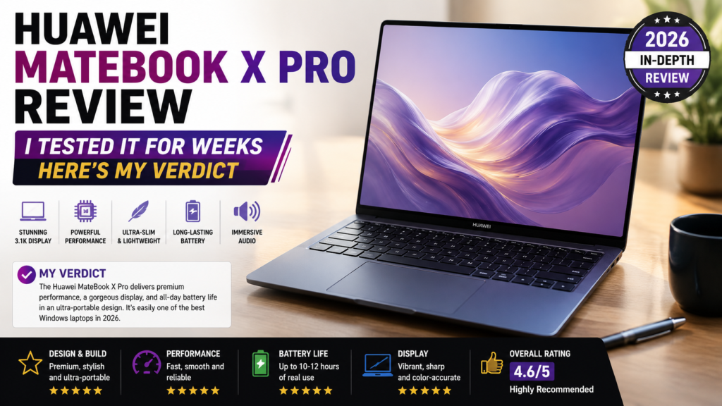 Huawei MateBook X Pro Review: I Tested It for Weeks Here’s My Verdict