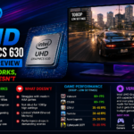 Intel UHD Graphics 630 Gaming Review: What Works, What Doesn’t