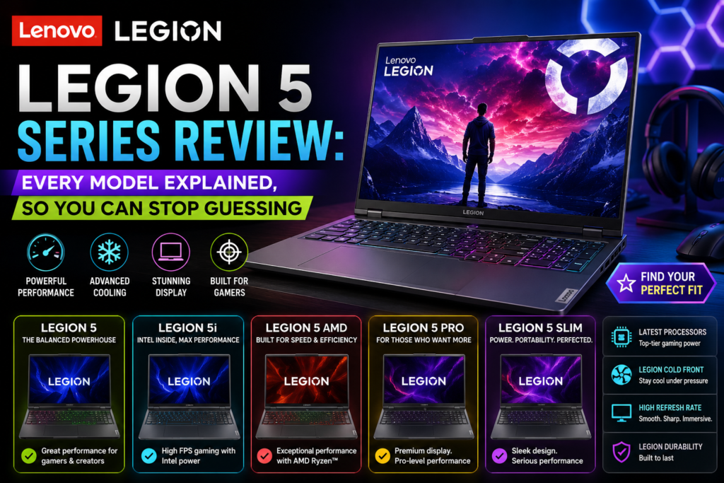 Lenovo Legion 5 Series Review: Every Model Explained, So You Can Stop Guessing