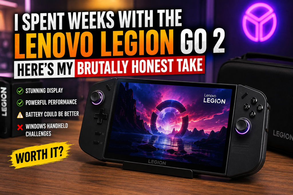 I Spent Weeks With the Lenovo Legion Go 2 — Here’s My Brutally Honest Take