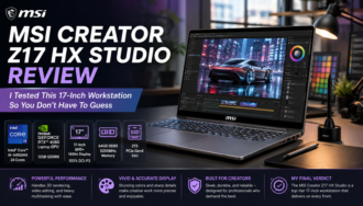 MSI Creator Z17 HX Studio Review: I Tested This 17-Inch Workstation So You Don’t Have To Guess