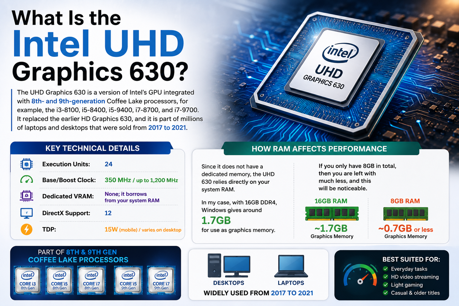 What Is the Intel UHD Graphics 630