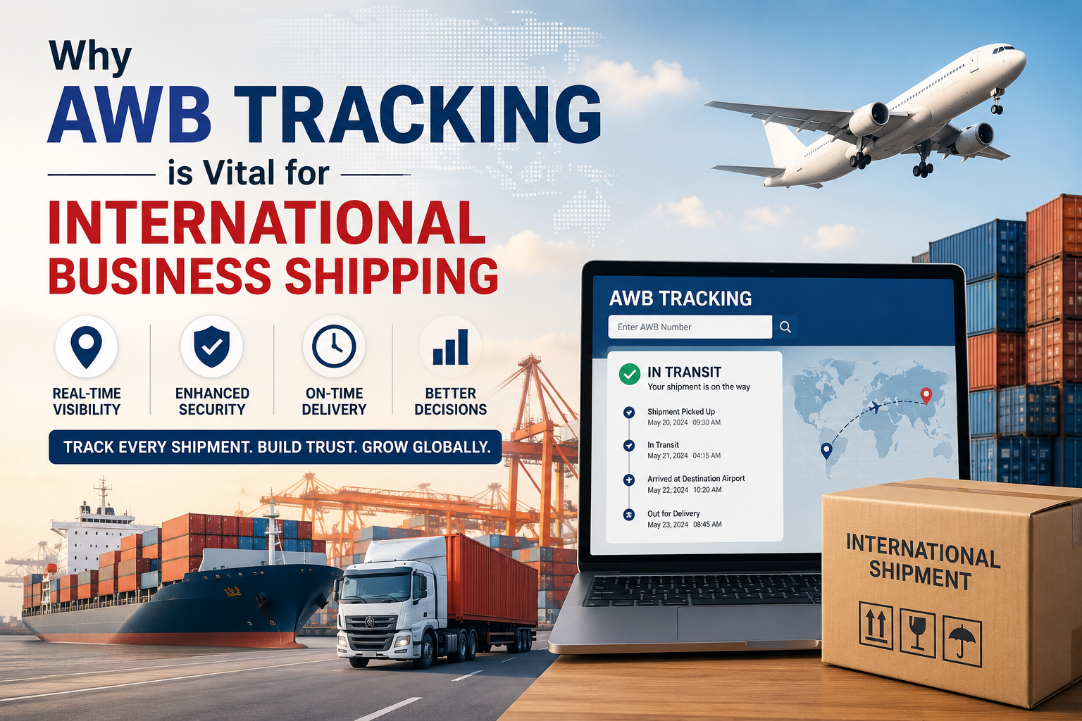 Why AWB Tracking is Vital for International Business Shipping