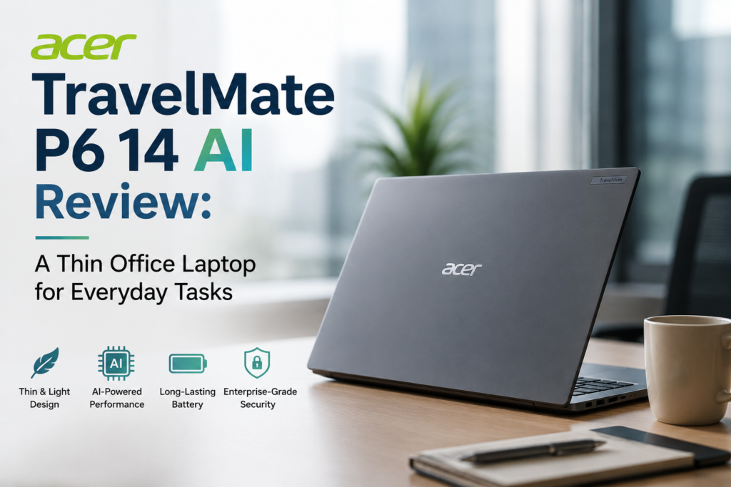 I Used the Acer TravelMate P6 14 AI: Here’s How It Handles Everyday Work