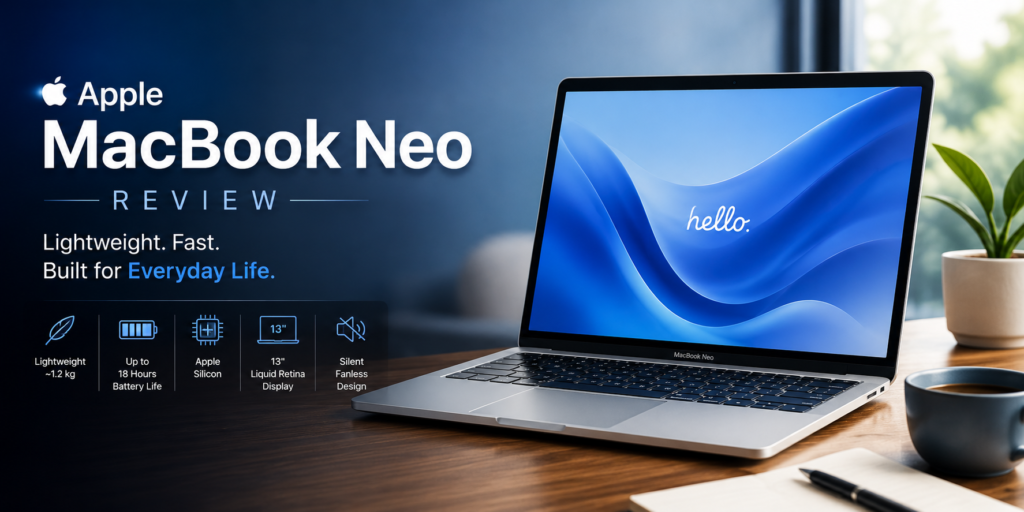 Apple MacBook Neo Review: A Lightweight Laptop for Everyday Productivity