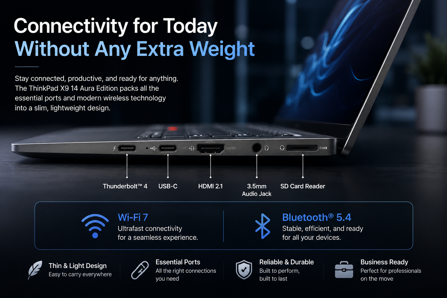 Connectivity for Today Without Any Extra Weight