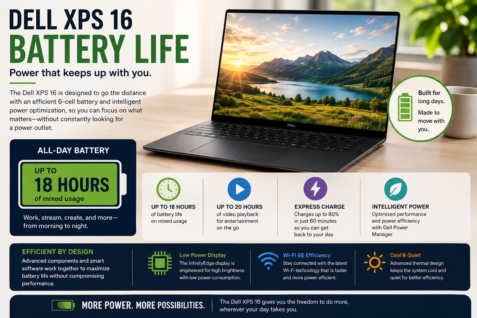 Dell XPS 16 Battery