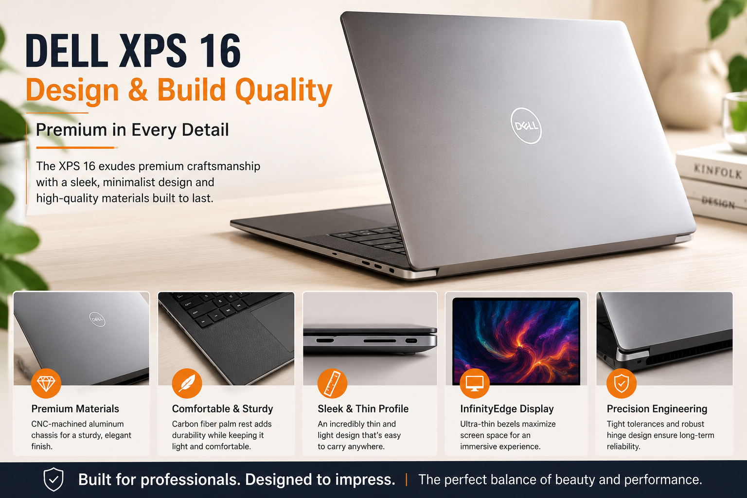 Dell XPS 16 Design & Build Quality