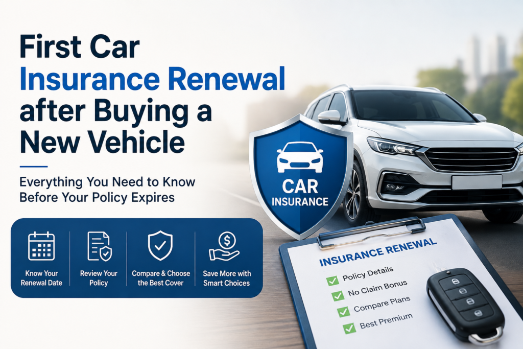 First Car Insurance Renewal after Buying a New Vehicle: What Needs Rechecking?