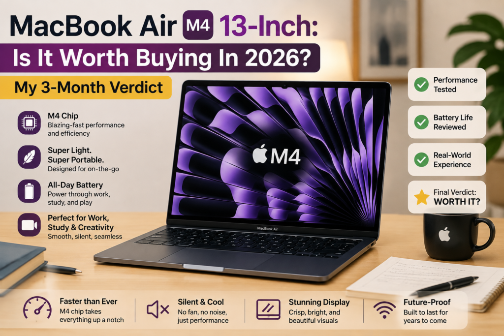 MacBook Air M4 13-Inch: Is It Worth Buying In 2026? My 3-Month Verdict 