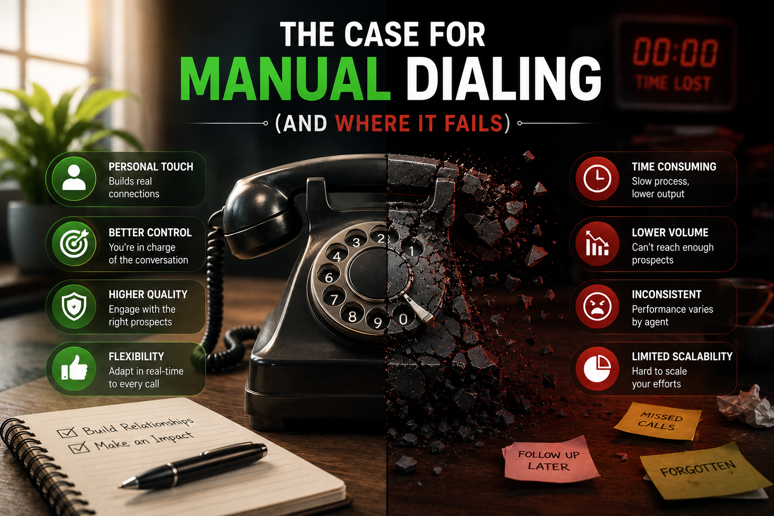 Manual Dialing Strengths and Failures