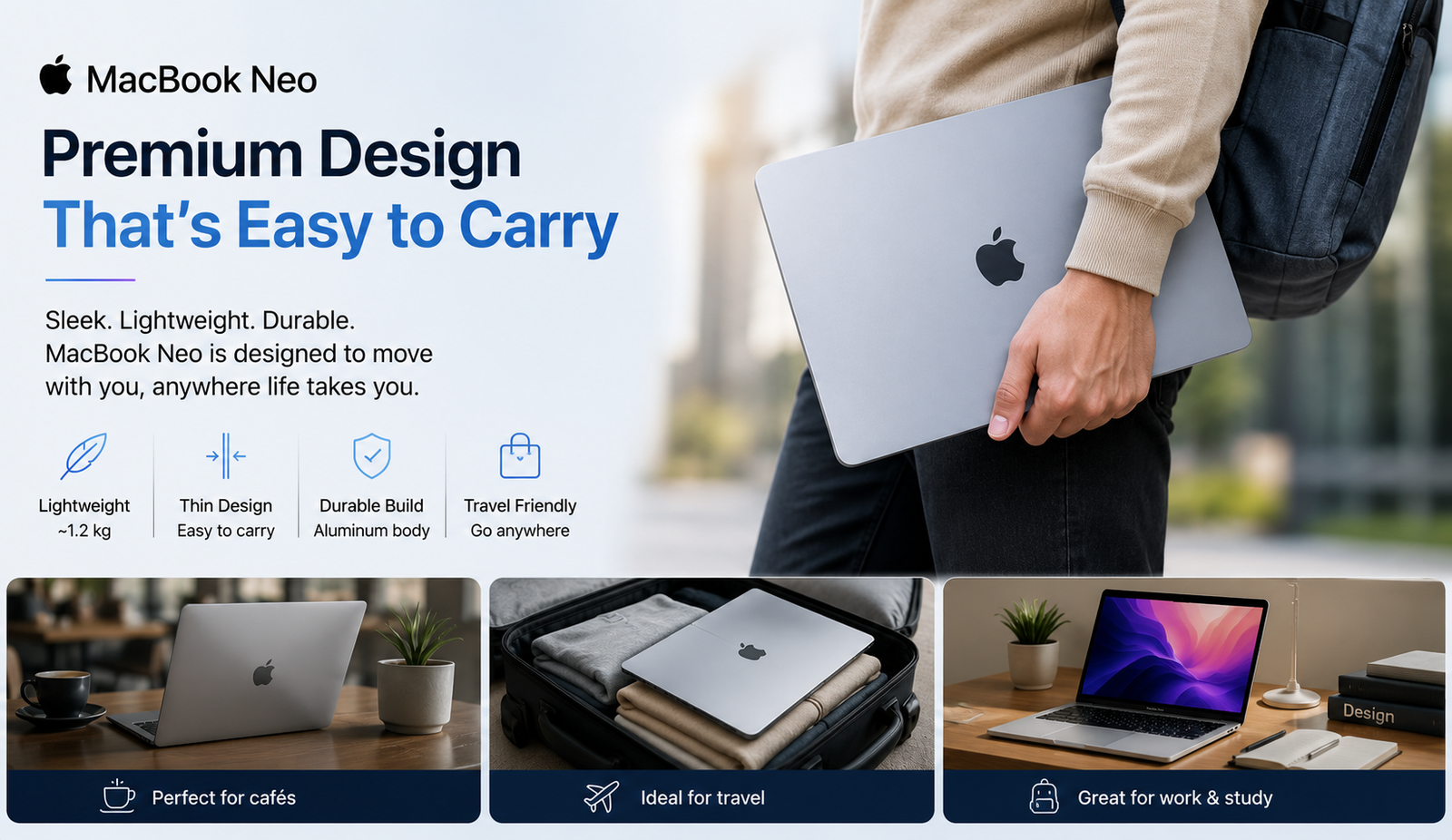 Premium Design That’s Easy to Carry