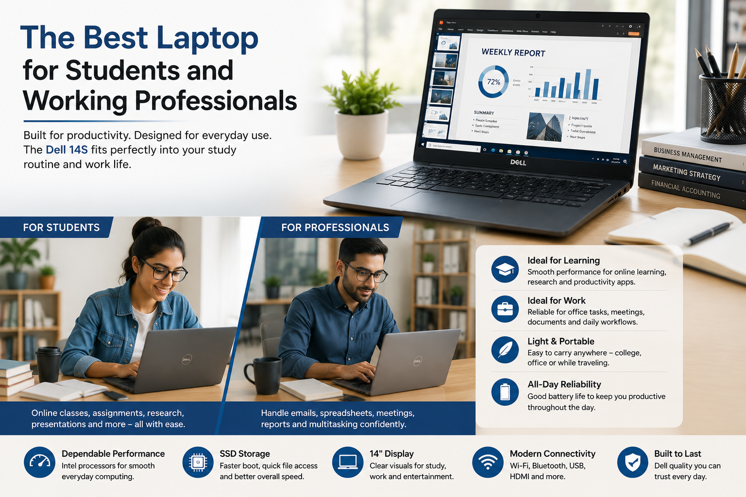 The Best Laptop for Students and Working Professionals