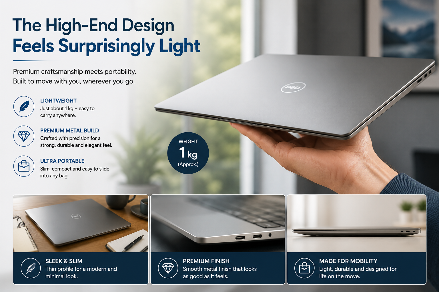 The High-End Design Feels Surprisingly Light