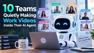 10 Teams Quietly Making Work Videos Inside Their AI Agent
