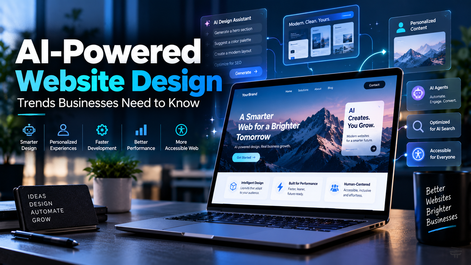 AI-Powered Website Design: Trends Businesses Need to Know