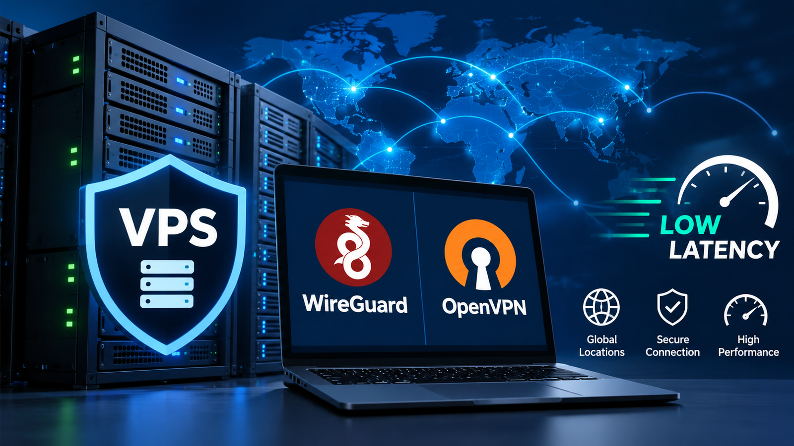 Best Low-Latency VPS for Self-Hosted WireGuard and OpenVPN
