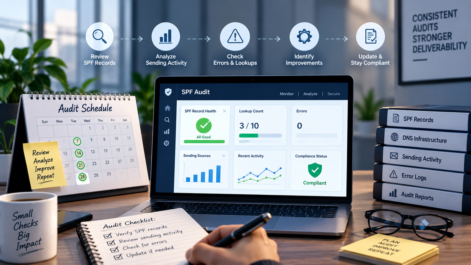 Consistent Audits, Stronger Deliverability