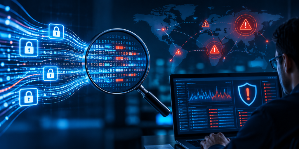 Encrypted Traffic Analysis for Threat Detection